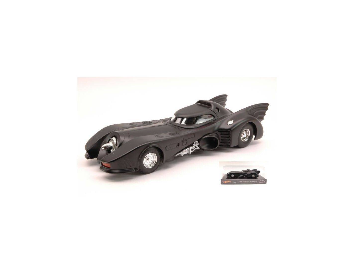 Hot Wheels HWBLY51 BATMOBILE BATMAN RETURNS 1 24 Modellino