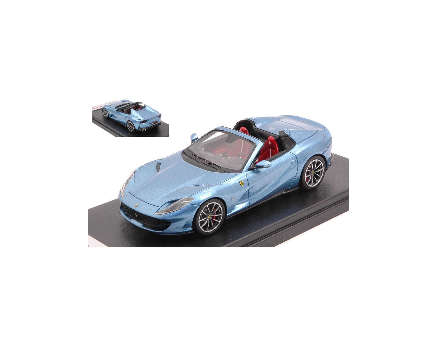 Looksmart Ls G Ferrari Gts Azzurro California Modellino