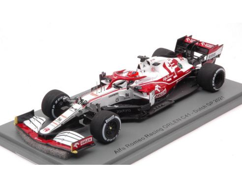 SPARK MODEL S7687 ALFA ROMEO C41 ROBERT KUBICA 2021 N 88 DUTCH GP 1 43