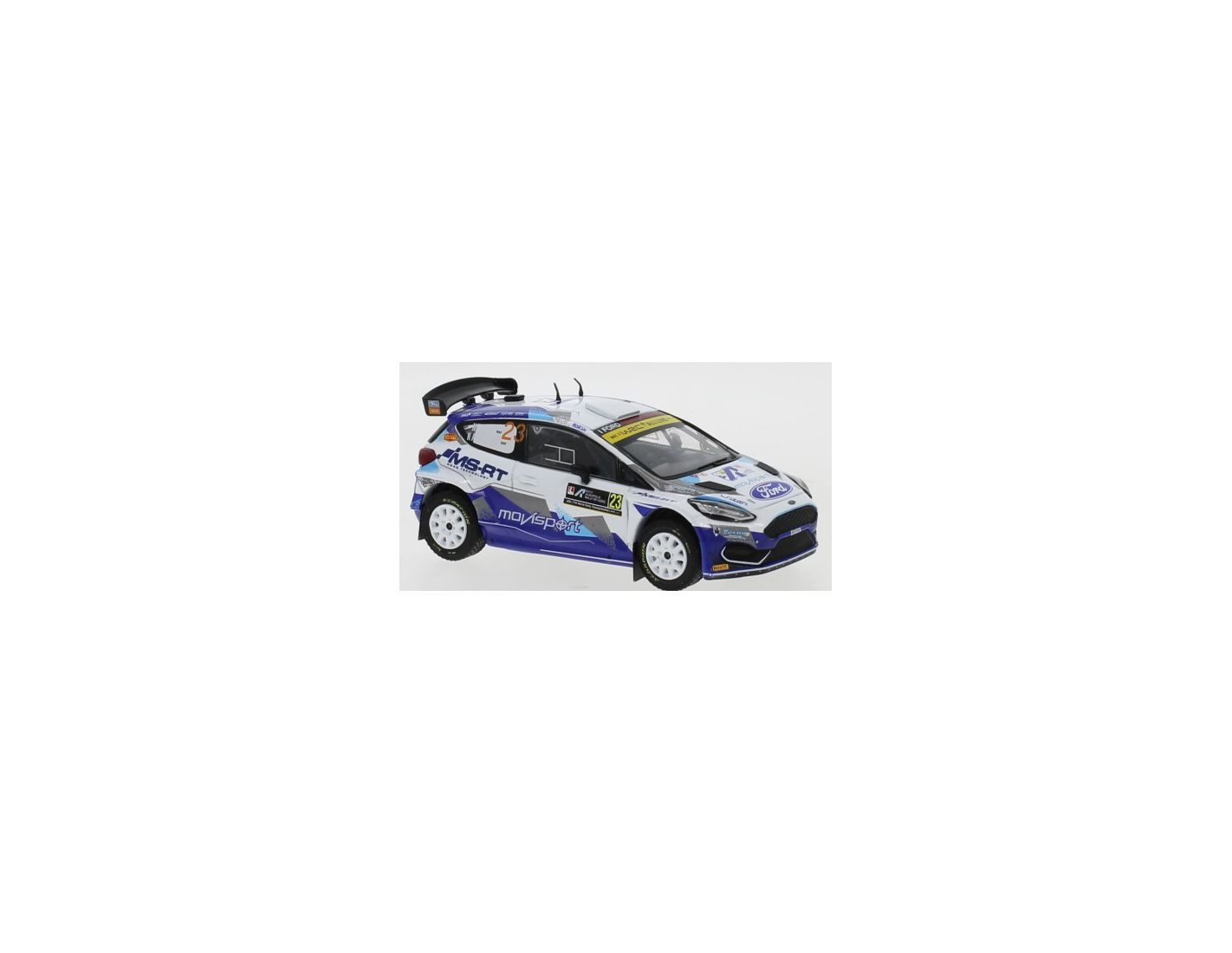 IXO MODEL RAM815LQ FORD FIESTA R5 MKII N 23 WRC2 RALLY ACROPOLIS 2021