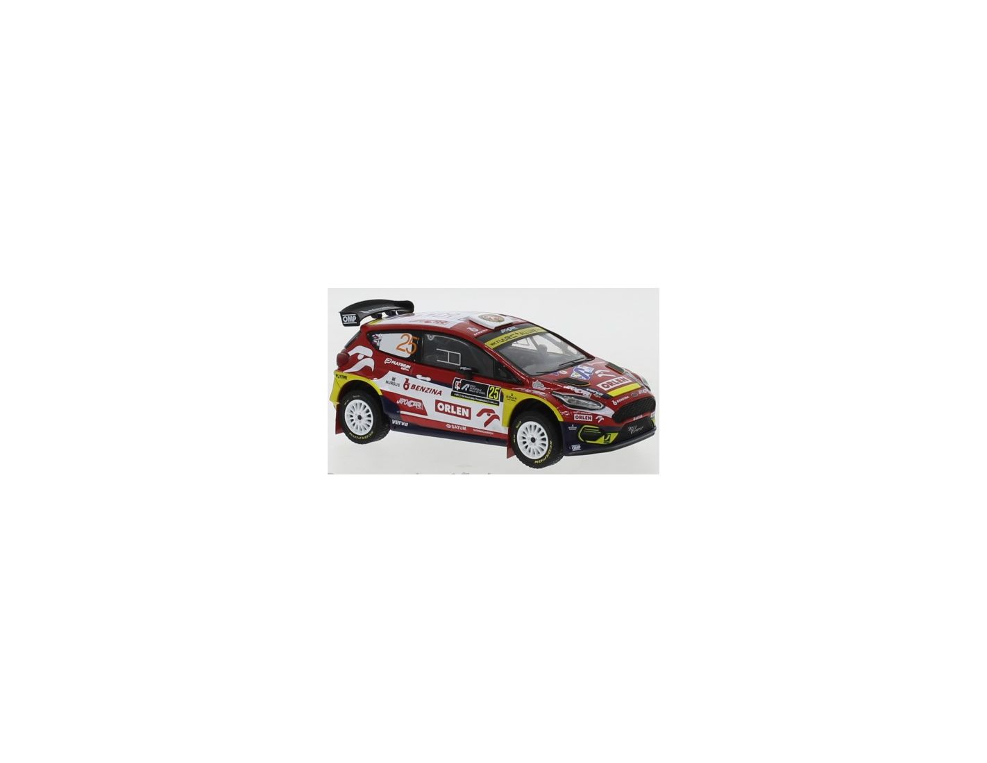 IXO MODEL RAM816LQ FORD FIESTA R5 MKII N 25 WRC2 RALLY ACROPOLIS 2021