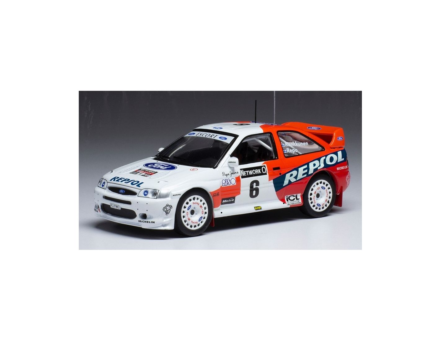 Ixo Model Rac B Ford Escort Wrc N Rac Rally Th Ann Kankkunen