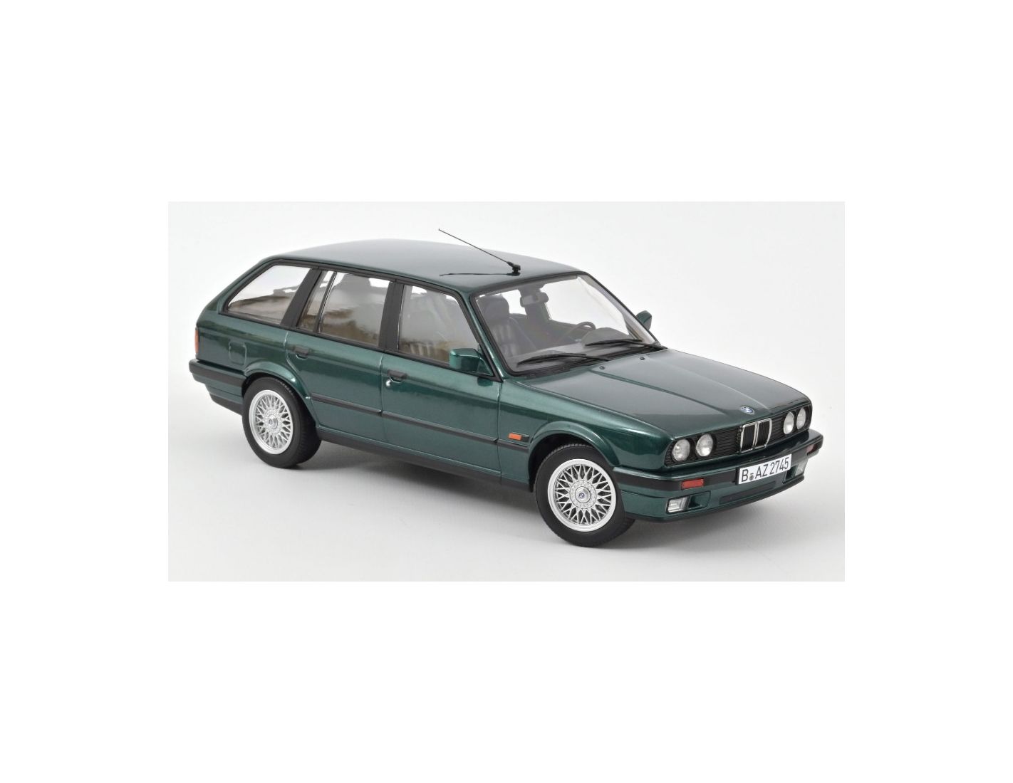 NOREV NV183219 BMW 325i TOURING 1990 GREEN METALLIC 1 18 Modellino