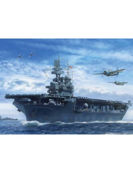 ACADEMY ACD14409 USS ENTERPRISE CV-6 THE BATTLE OF MIDWAY 80th ANNIVERSARY KIT 1:700 Modellino