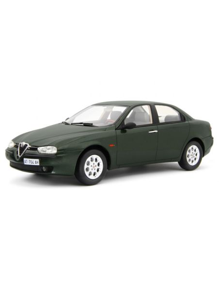 LAUDO RACING LM166E ALFA 156 1.8 T.S. 1997 MET.GREEN/DEC1.6/2.0 T.S./1.9 JTD/2.5 V6 24V 1:18 Modellino