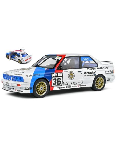 SOLIDO SL1801524 BMW 3-SERIES (E30) N.36 DTM 1989 STEVE SOPER 1:18 Modellino