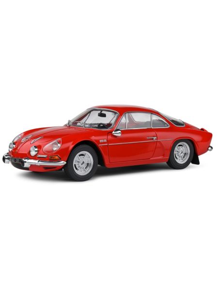 SOLIDO SL1804209 RENAULT ALPINE A110 1600S 1969 RED 1:18 Modellino