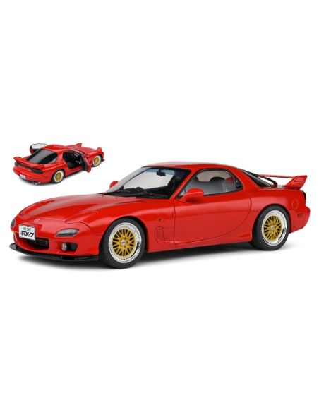 SOLIDO SL1810602 MAZDA RX-7 FD RS COUPE 1994 RED 1:18 Modellino