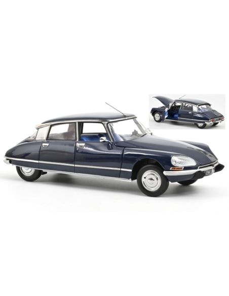 NOREV NV181723 CITROEN DS 23 PALLAS 1974 ORIENT BLUE 1:18 Modellino