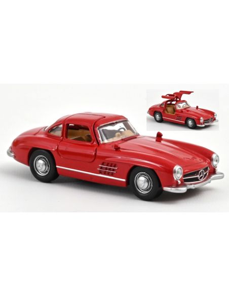 NOREV NV351199 MERCEDES 300 SL 1954 FIRE ENGINE RED JET-CAR 1:43 Modellino