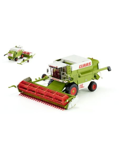 WIKING WK17077834 MIETITREBBIA FRUMENTO CLAAS COMBINE HARVESTER COMMANDOR 116 CS 1:32 Modellino