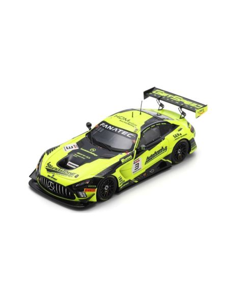 SPARK MODEL SB718 MERCEDES GT3 N.3 24 H SPA 2023 SCHOLZE-HEYER-PERONI-ASSENHEIMER 1:43 Modellino