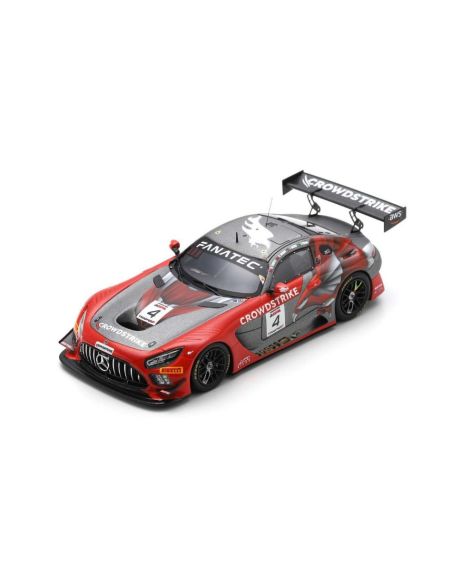 SPARK MODEL SB723 MERCEDES GT3 N.4 24 H SPA 2023 KURTZ-JAMES-BRAUN-FRAGA 1:43 Modellino