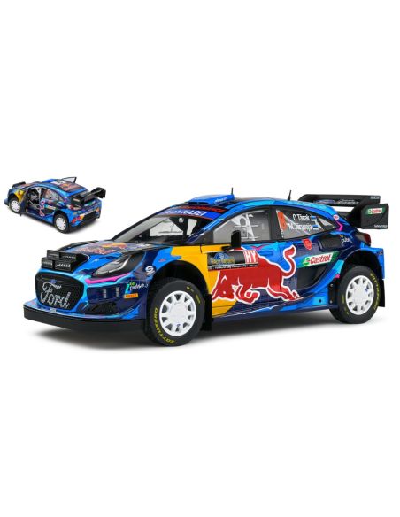 SOLIDO SL1809503 FORD PUMA WRC N.8 WINNER RALLY SWEDEN 2023 TANAK-JARVEOJA 1:18 Modellino