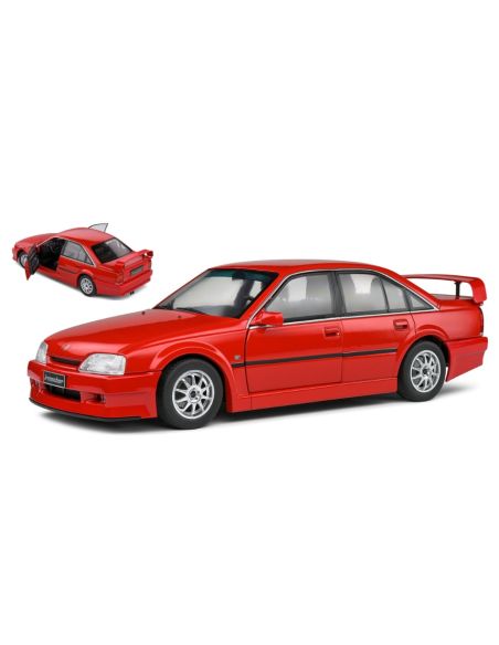 SOLIDO SL1809704 OPEL OMEGA 3.0 24V 1990 RED 1:18 Modellino