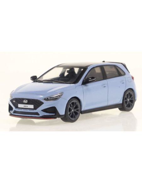 SOLIDO SL4314401 HYUNDAI i30N 2022 LIGHT BLUE 1:43 Modellino