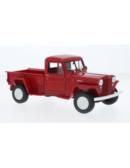 WELLY WE24116WR JEEP WILLYS RED 1:24 Modellino