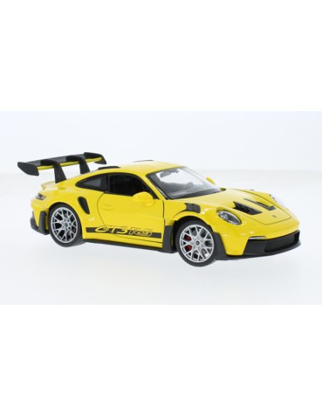 WELLY WE24122WY PORSCHE 911 (992) GT3 RS YELLOW 1:24 Modellino