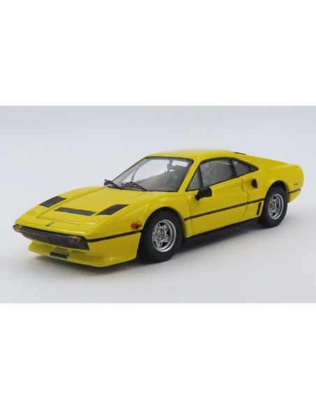 BEST MODEL BT9203-2 FERRARI 208 GTB TURBO 1980 YELLOW 1:43 Modellino