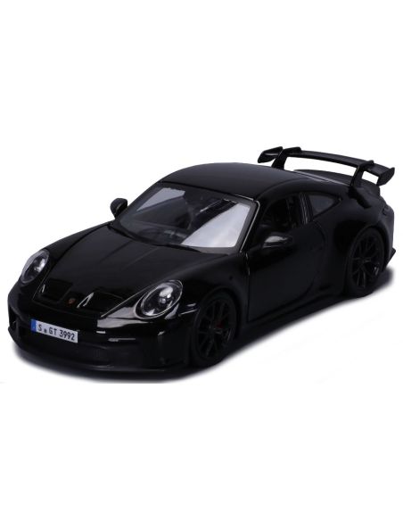 BBURAGO BU21104Z PORSCHE 911 GT3 2021 BLACK 1:24 Modellino