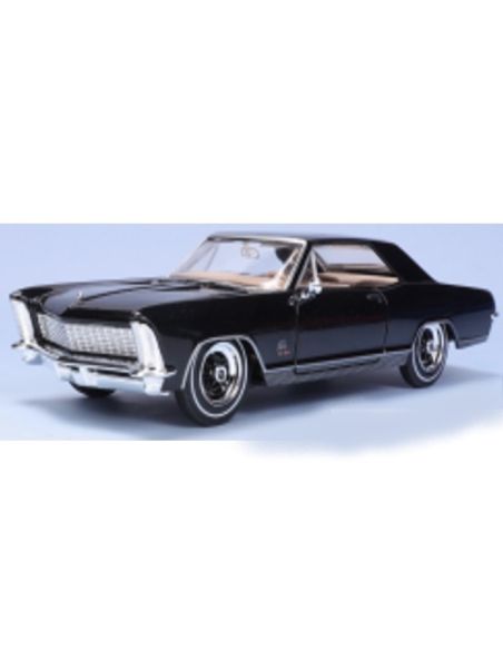 MAISTO MI31214B BUICK RIVIERA 1965 BLACK 1:24 Modellino