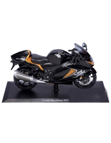 MAISTO MI32724 SUZUKI HAYABUSA 2022 BLACK 1:12 Modellino