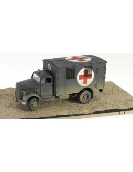 FORCES OF VALOR FOR801101B OPEL BLITZ GERMAN 4x4 AMBULANCE 1940 1:32 Modellino