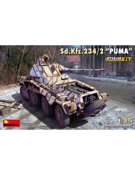 MINIART MIN35414 Sd.Kfz.234/2 PUMA INTERIOR KIT 1:35 Modellino