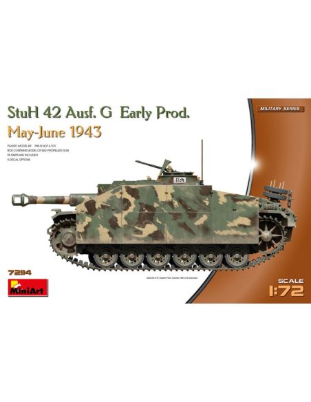 MINIART MIN72114 STUH 42 AUSF.G EARLY PROD.KIT 1:72 Modellino