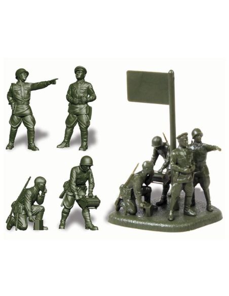 ZVEZDA Z6132 SOVIET HEADQUARTERS 1941-1943 KIT 1:72 Modellino