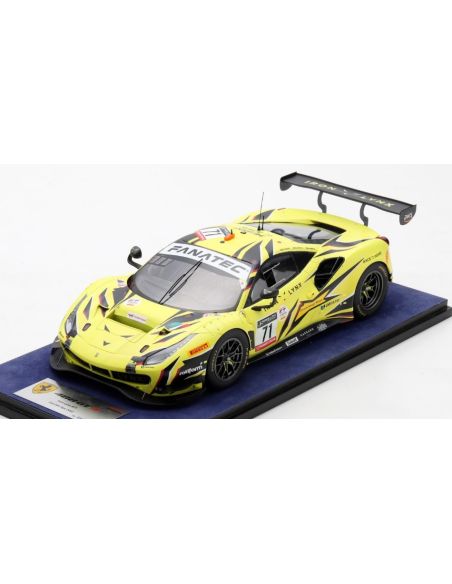 LOOKSMART LS18RC018 FERRARI 488 GT3 N.71 IRON LYNX 3rd 24H SPA 2022 FUOCO/SERRA/RIGON 1:18 Modellino