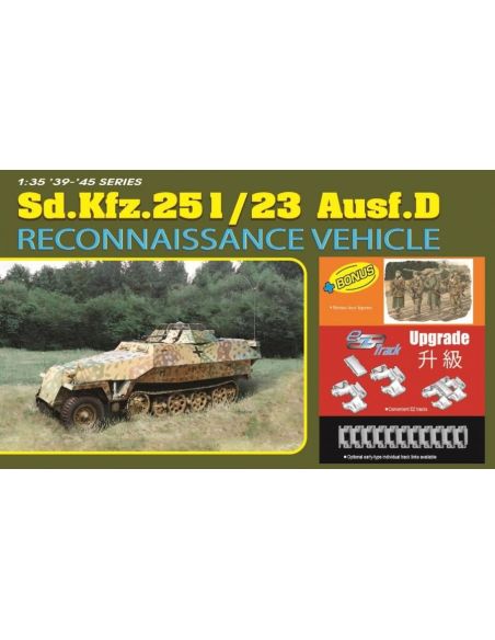 DRAGON D6980 SD.KFZ.251/23 AUSF.D KIT 1:35 Modellino