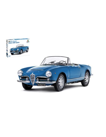 ITALERI IT3668 ALFA ROMEO GIULIA 1600 SPIDER KIT 1:24 Modellino