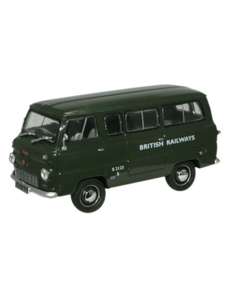 OXFORD OXFFDE002 FORD THAMES MINIBUS BRITISH RAILWAYS 1:43 Modellino