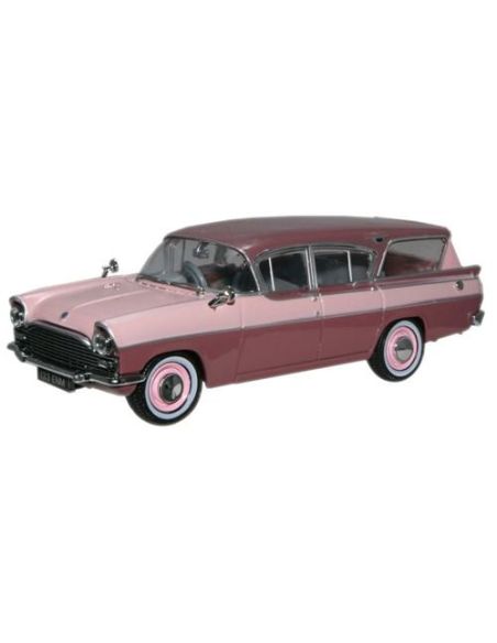 OXFORD OXFVFE005 VAUXHALL CRESTA FRIARY ESTATE 1958 ROSA CREPUSCOLO/LILLA FOSCHIA 1:43 Modellino