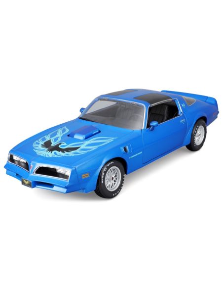 MAISTO MI31464B PONTIAC FIREBIRD TRANS AM 1978 BLUE 1:18 Modellino