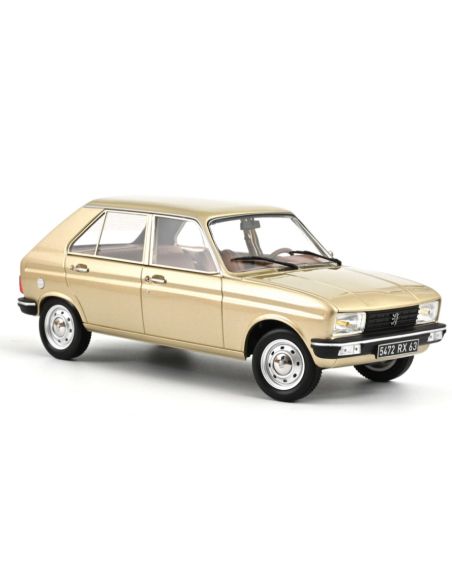 NOREV NV184904 PEUGEOT 104 GR 1981 BEIGE METALLIC 1:18 Modellino