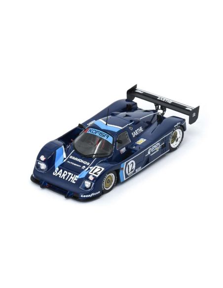 SPARK MODEL S3533 COUGAR C 24 S N.12 24 H LE MANS 1990 THURER-LANETTA-PESSIOT 1:43 Modellino