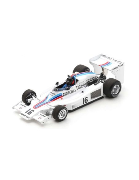 SPARK MODEL S2758 SHADOW DN8 N.16 SWEDEN GP 1977 JACKIE OLIVER 1:43 Modellino