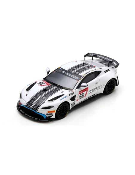 SPARK MODEL SG916 ASTON MARTIN VANTAGE GT4 N.68 24 H NURBURGRING 2023 ALBIG-HOPPELSHAUSER- Modellino