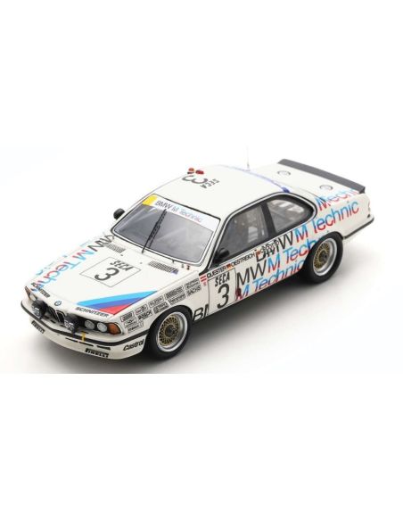 SPARK MODEL SB660 BMW 635 CSI N.3 24H SPA 1985 QUESTER-CECCOTTO-OESTREICH 1:43 Modellino