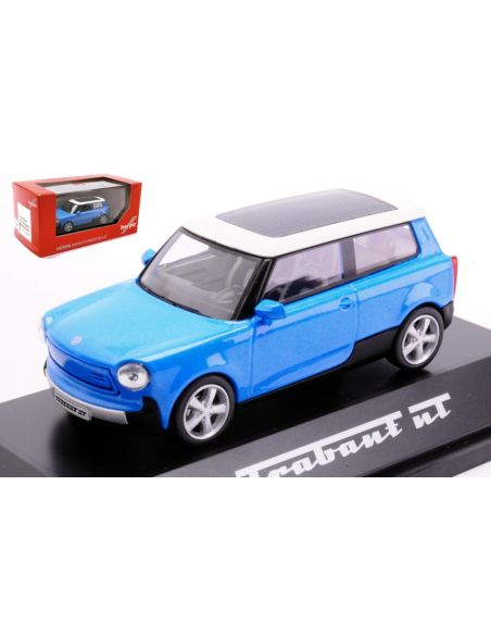 HERPA HP7060 TRABANT NT LIGHT BLUE 1:43 Modellino