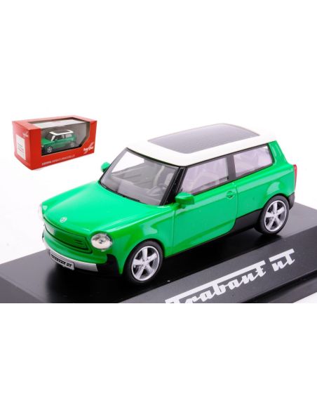 HERPA HP7061 TRABANT NT GREEN 1:43 Modellino