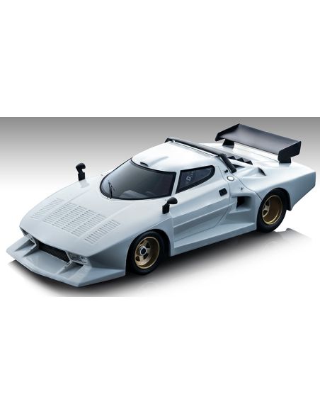 TECNOMODEL TMD18258E LANCIA STRATOS GR.5 PRESS VERSION 1976 WHITE 1:18 Modellino