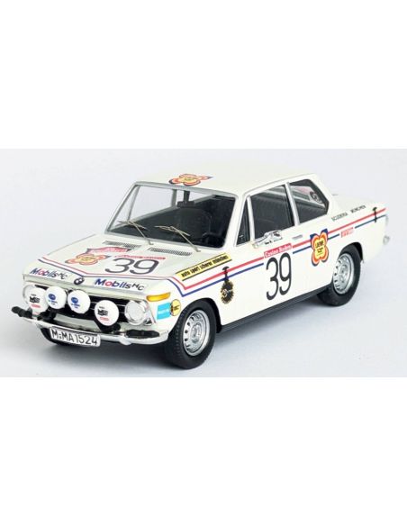 TROFEU TFRRAT06 BMW 2002 Ti ALPENFAHRT 1973 STROPPE-SMOLEJ 1:43 Modellino