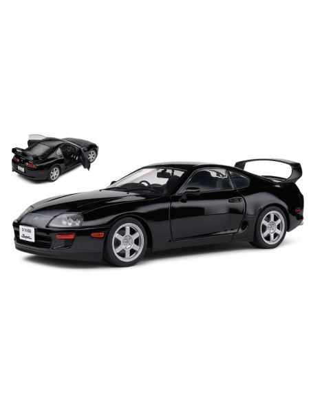 SOLIDO SL1807606 TOYOTA SUPRA MKIV (A80) COUPE 1993 BLACK 1:18 Modellino