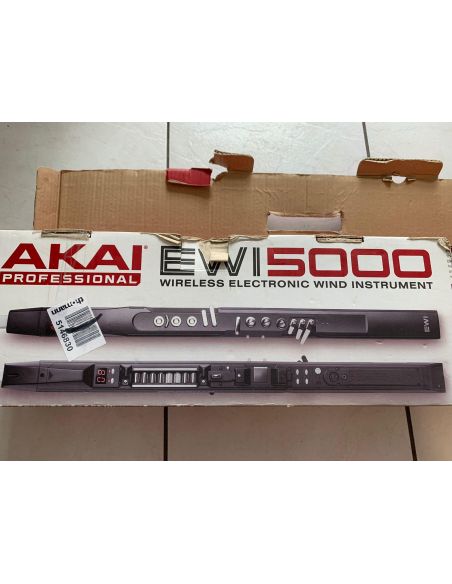 Akai Sassofono Professionale Wireless Elettronico Ewi 5000 Usato