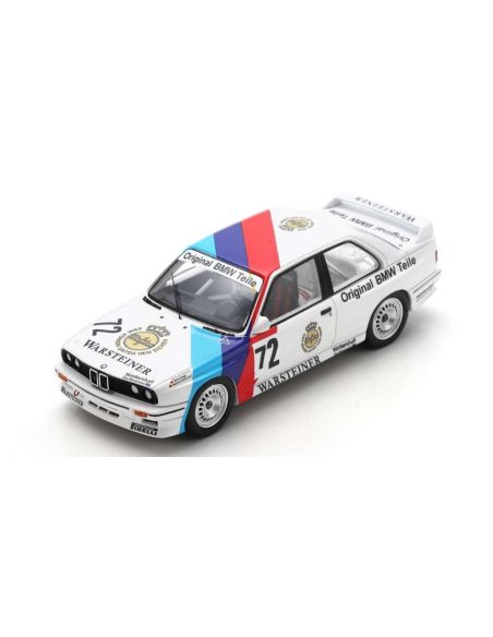 SPARK MODEL SG608 BMW E30 M3 N.72 4th NURBURGRING 24H 1987QUESTER-OESTREICH-VOGT 1:43 Modellino