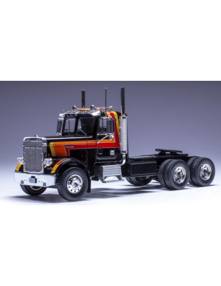 IXO MODEL TR186 FREIGHTLINER FLC 120 64 T 1977 BLACK 1:43 Modellino