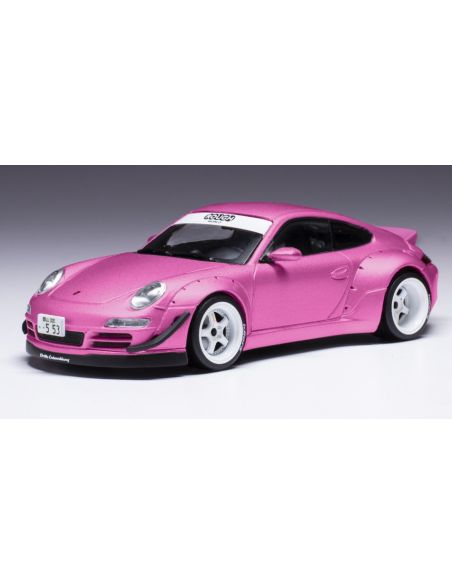 IXO MODEL MOC338 PORSCHE RWB 997 PINK 1:43 Modellino